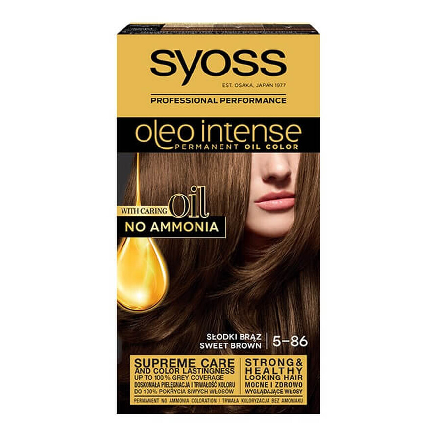 Syoss Oleo Intense Intense Hair Color Sodki brz 5-86