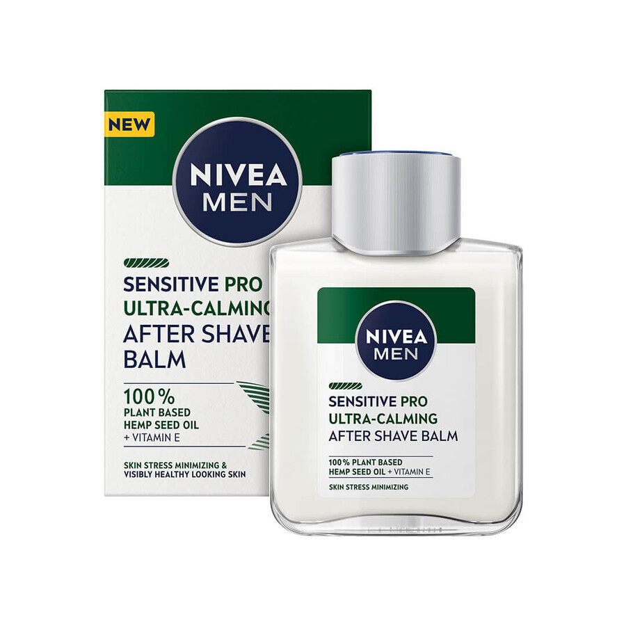 Nivea Men Sensitive Pro Ultra-Calming aftershave balm with hemp seed oil, 100ml