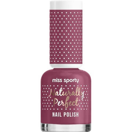 Miss Sporty Perfect Natural Nail Polish 021 Sweet Cherry, 8ml