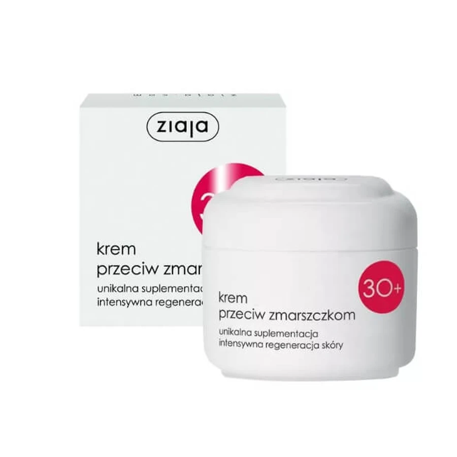 Ziaja anti-rimpelcrème 30+, 50 ml - Langdurig gebruik!