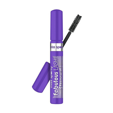 Miss Sporty Fabulous Lash Máscara de pestañas Stretch It Lash negra, 8ml