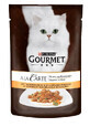 Purina, Gourmet, Natvoer voor katten, kalkoen en groenten, 85g