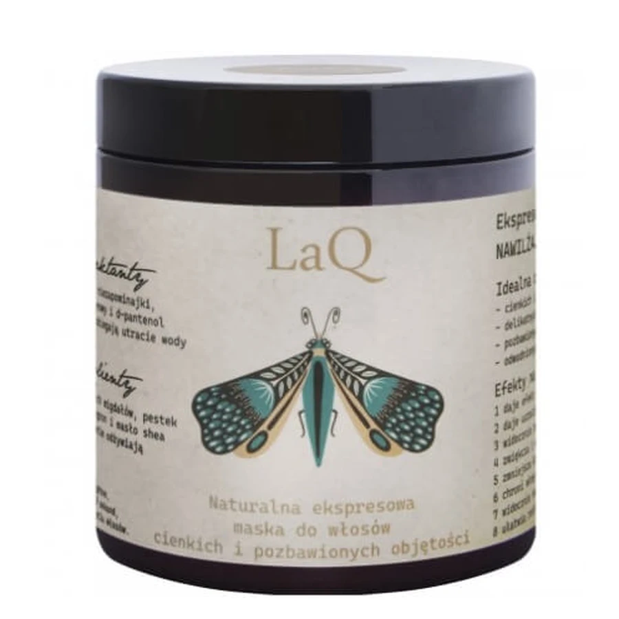 LaQ Express haarmasker met hydraterend en revitaliserend effect, 250 ml