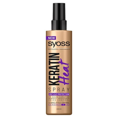 Syoss Keratin Keratin Heat Spray Cera Spray 200ml