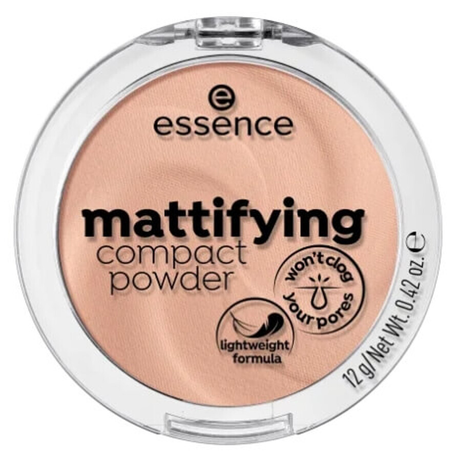 Essence, pudră compactă matifiantă, nuanță bej perfect 04, 12g