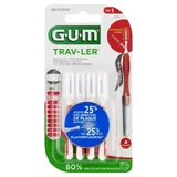 Sunstar GUM Trav-Ler, 1,4 mm Interdentalbürste 1612, 4 Stück