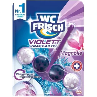 WC Frisch Violett Kraft Aktiv Magnolie,  Zawieszka do WC, 1 sztuka