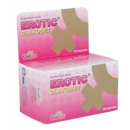 Erotic voor vrouwen, 20 capsules