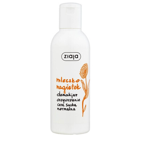 Ziaja, Cosmetische melk, calendula, 200 ml - Lang houdbaar!