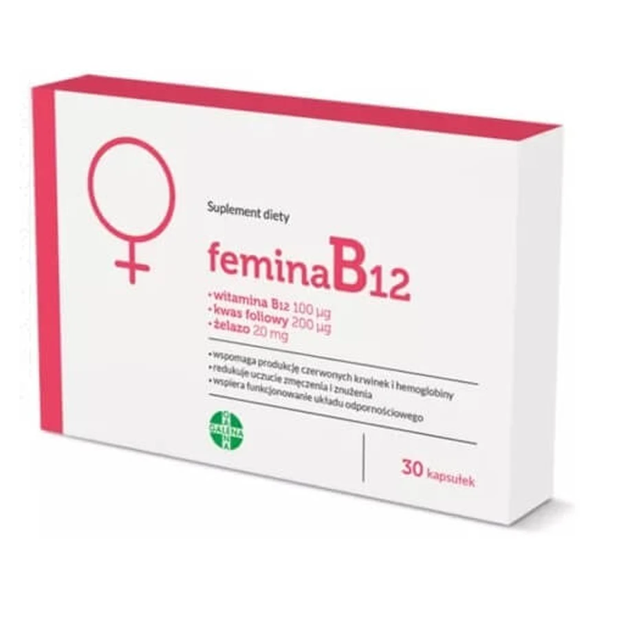 FeminaB12, 30 capsules
