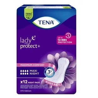 Tena Lady Maxi Noche, 12 piezas