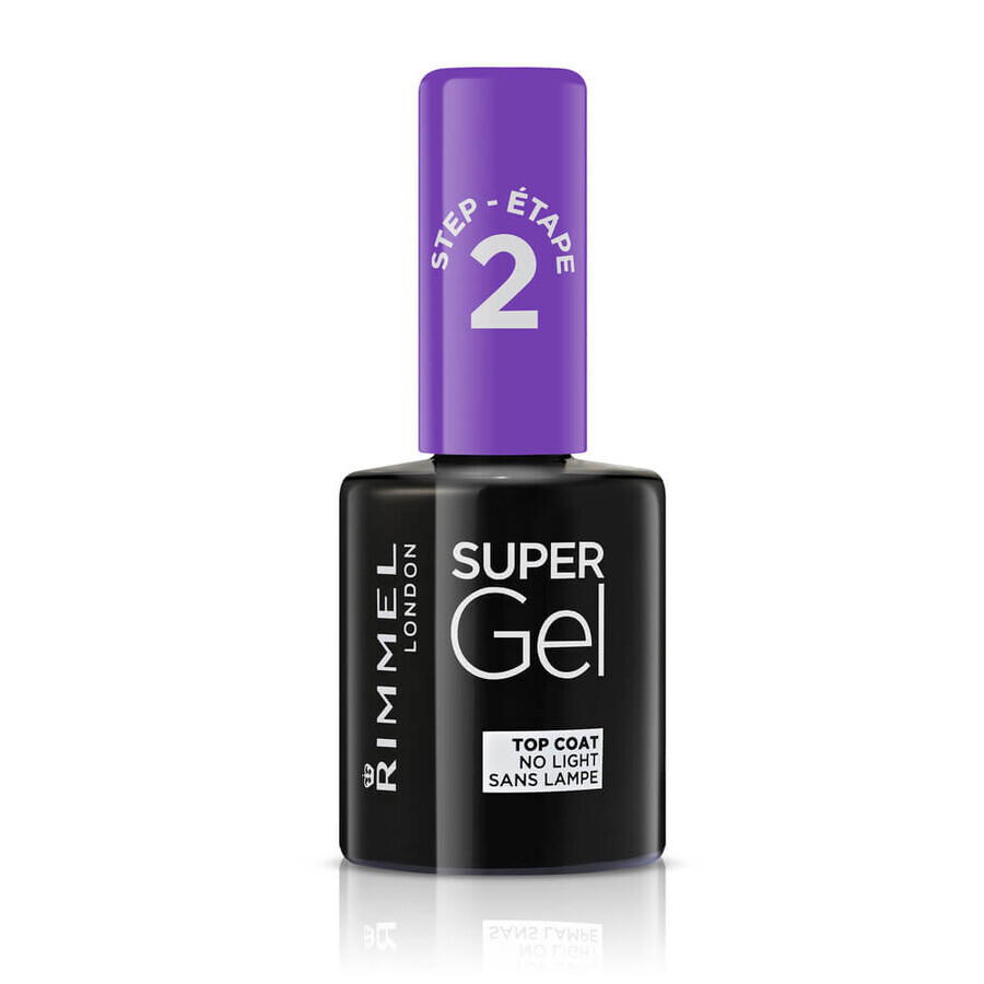 Rimmel Super Gel Top Coat Nagellak, 12ml