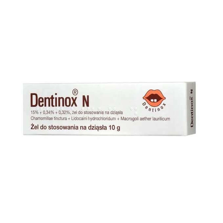 Dentinox N Tandvleesgel, 10 g