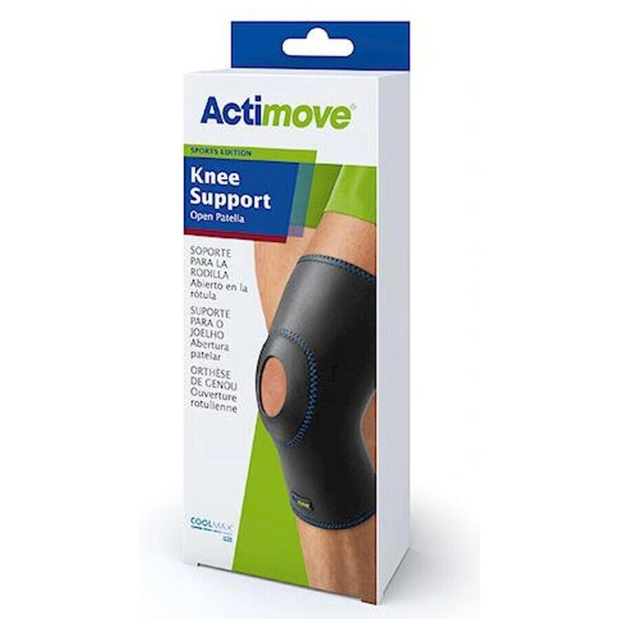 Actimove, kniebeschermers zwart maat M - Lange termijn!