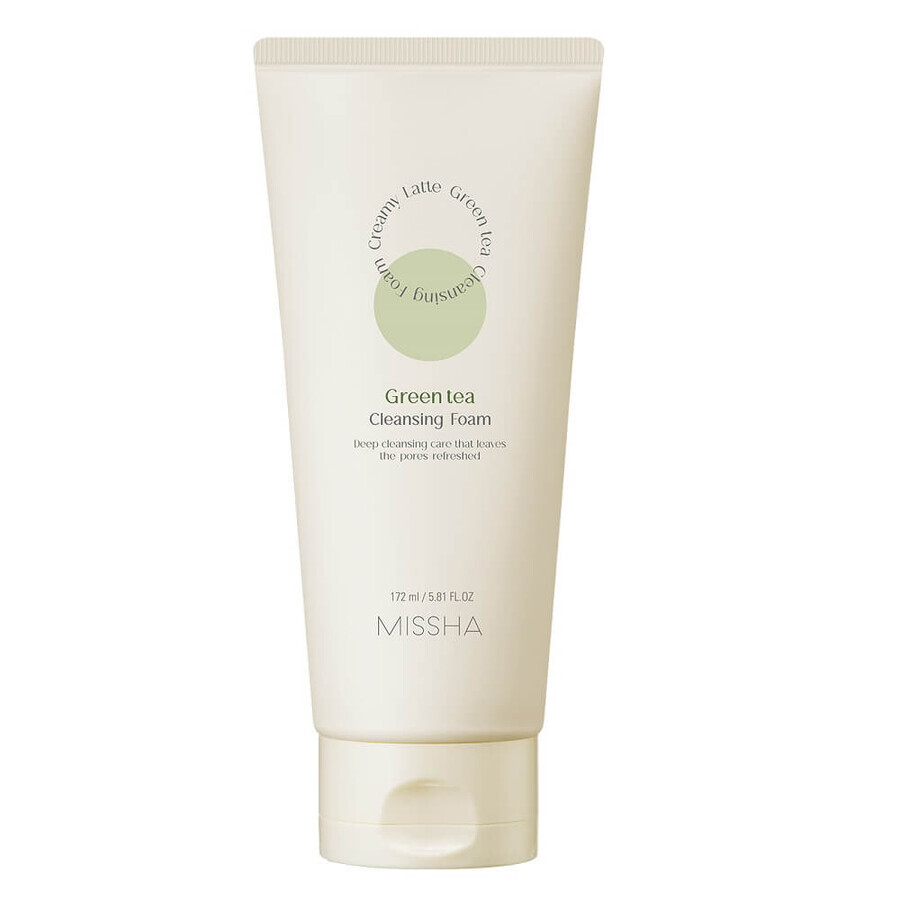 Missha Groene Thee Creamy Gezichtsreiniger Schuimende Gezichtsreiniger 172ml