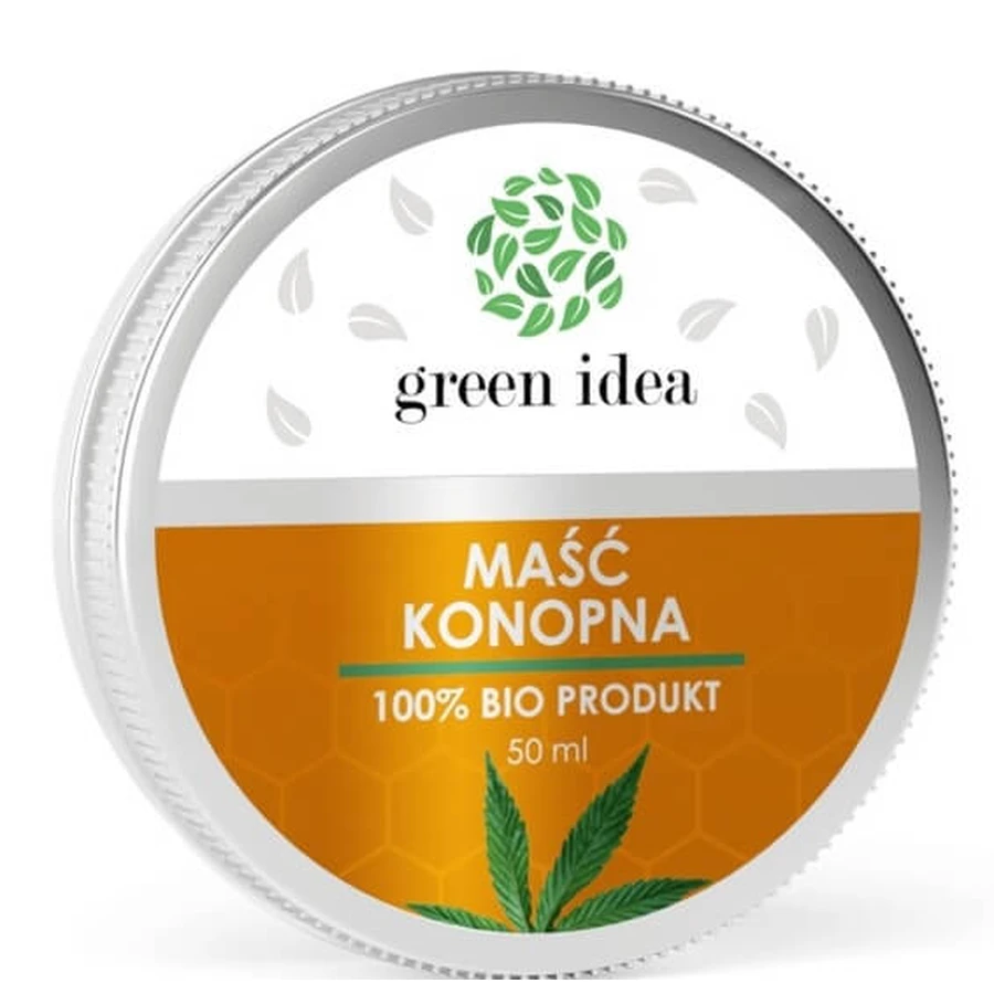 Hemp ma 100% Organic Product Green Idea, 50 ml