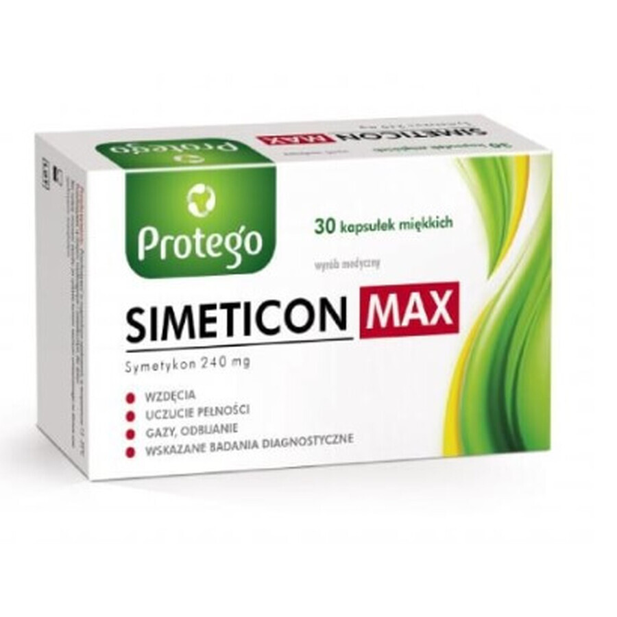 Protego Simeticon Max, 30 capsules