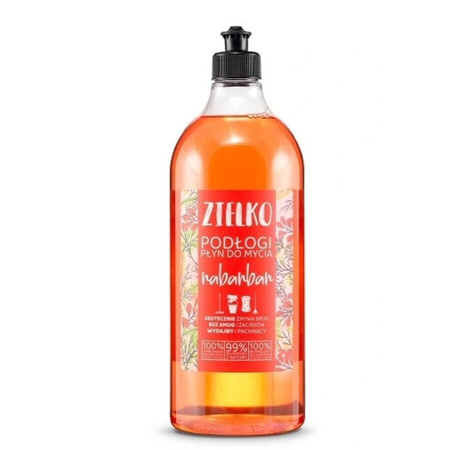 Zielko, Curățător de podele, rubarbă, 1000 ml