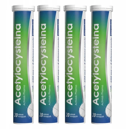 Acetylcystein, 20 Brausetabletten