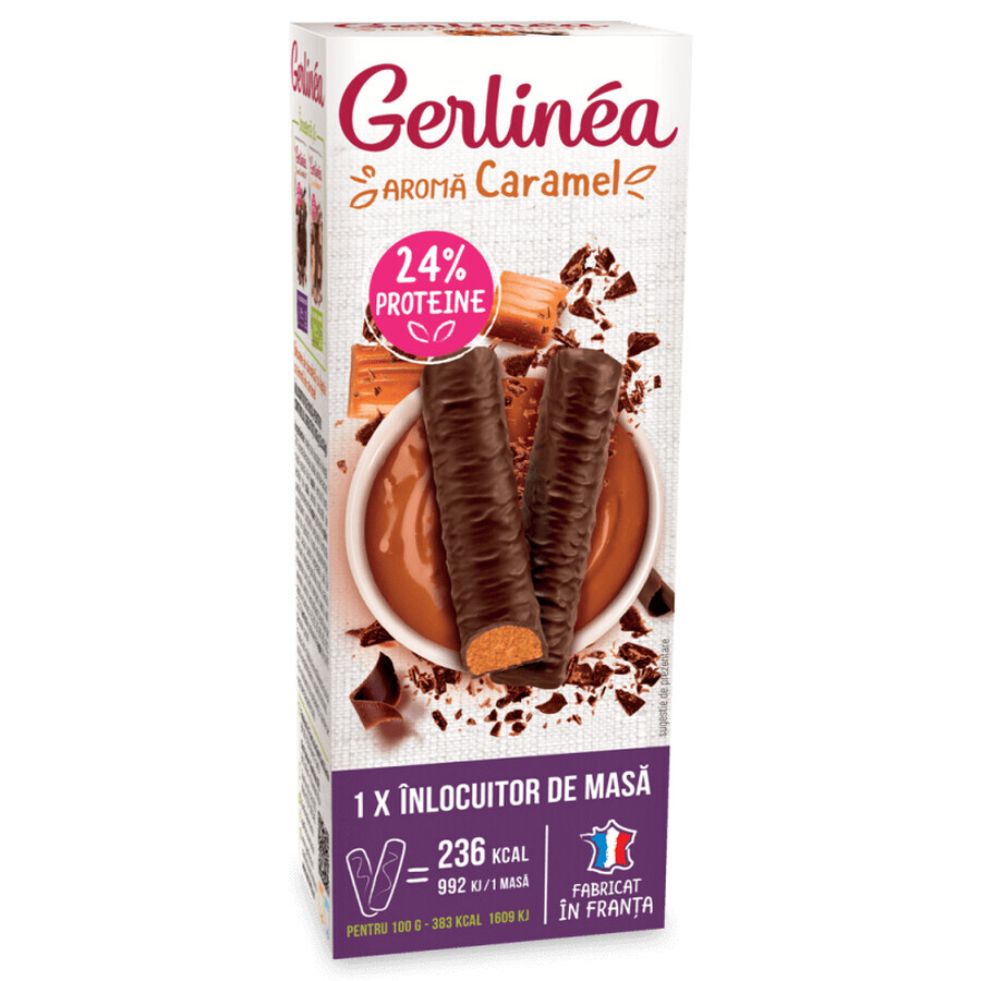 Barres au caramel, 62 g, Gerlinea