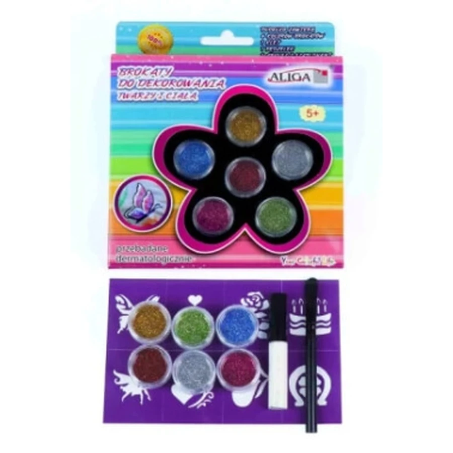 Glitter for face and body decoration, 1 pc