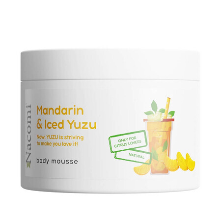 Mousse corpo Nacomi al profumo di mandarino e yuzu, 180ml