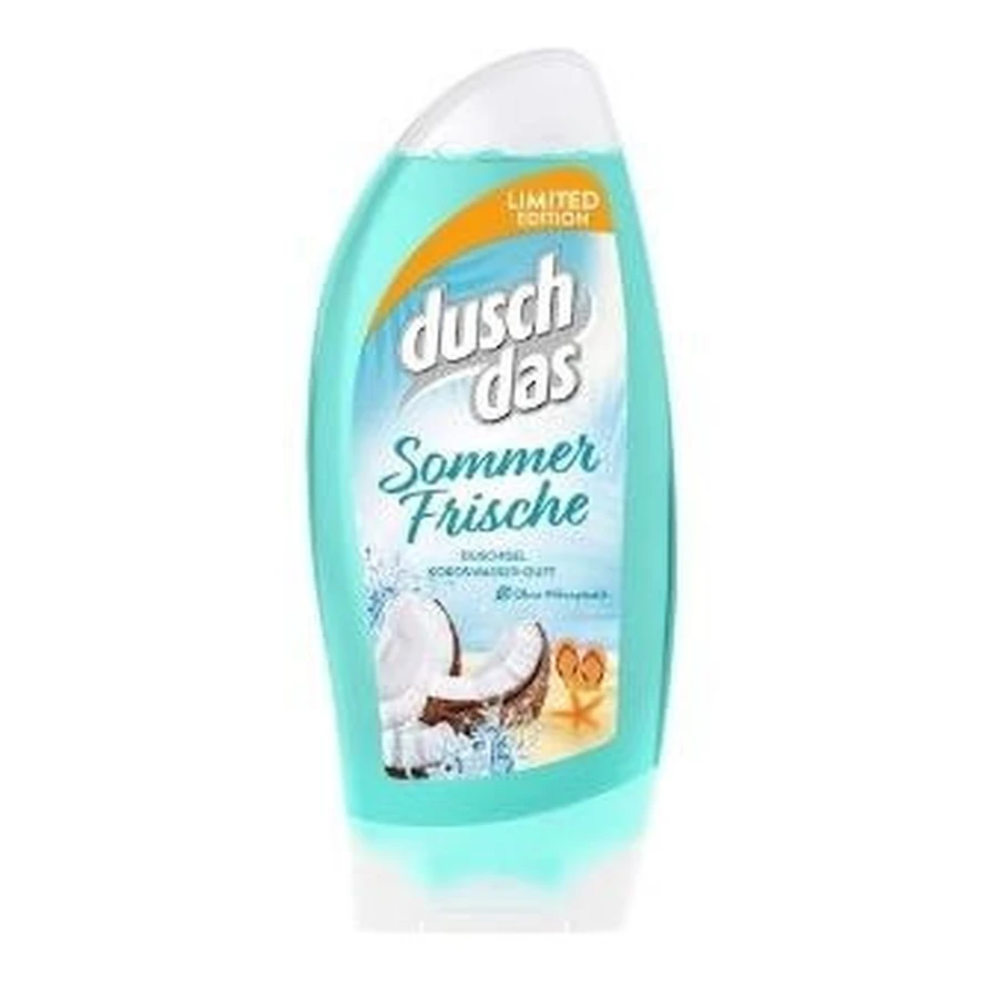 Duschdas, Sommer Frische, gel de ducha, agua de coco, 250ml