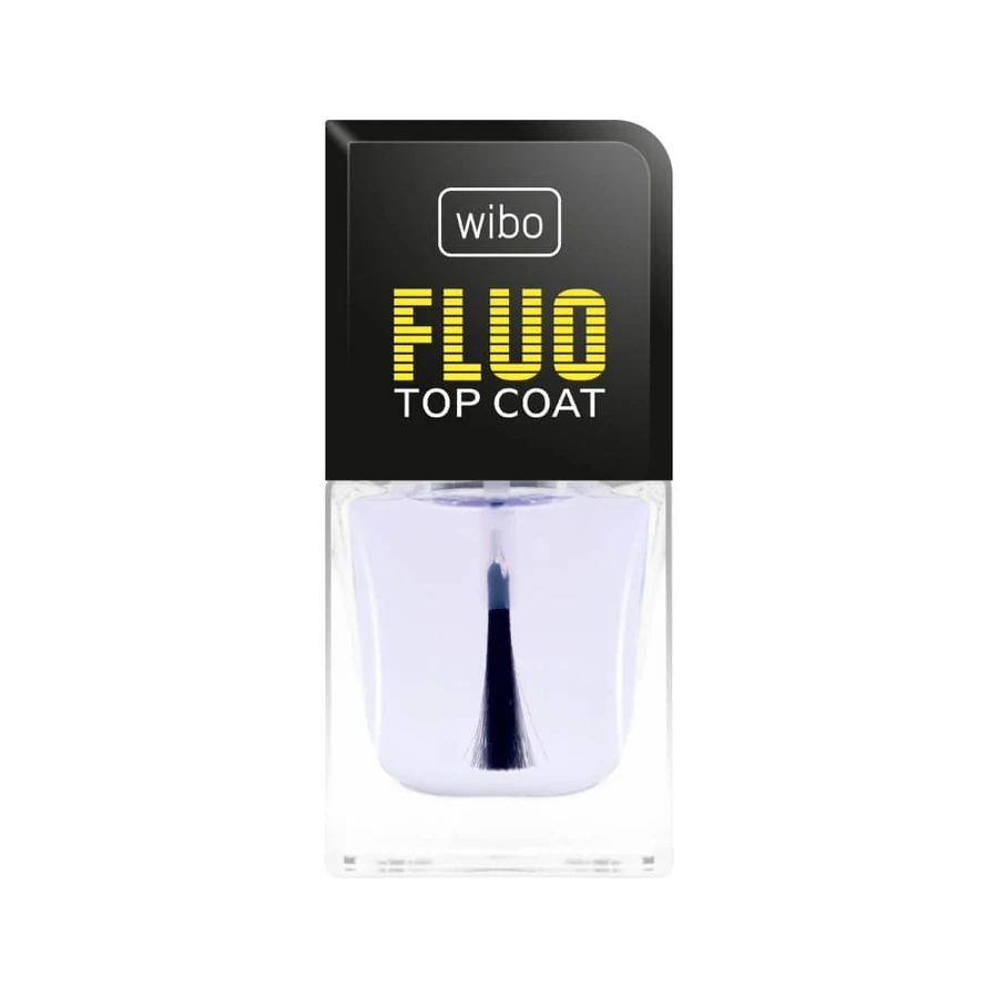 Wibo Fluo Top Coat Doorzichtige Nageltop, 8.5ml