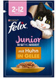 Felix, Junior, kattenvoer, kip in gelei, 85g