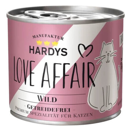 Love Affair, Wild, Natvoer voor katten, 200 g