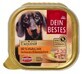 Dein Bestes, Natvoer voor honden, Exquisit, 60% kip met smakelijke poldwica kaviaar, 300 g