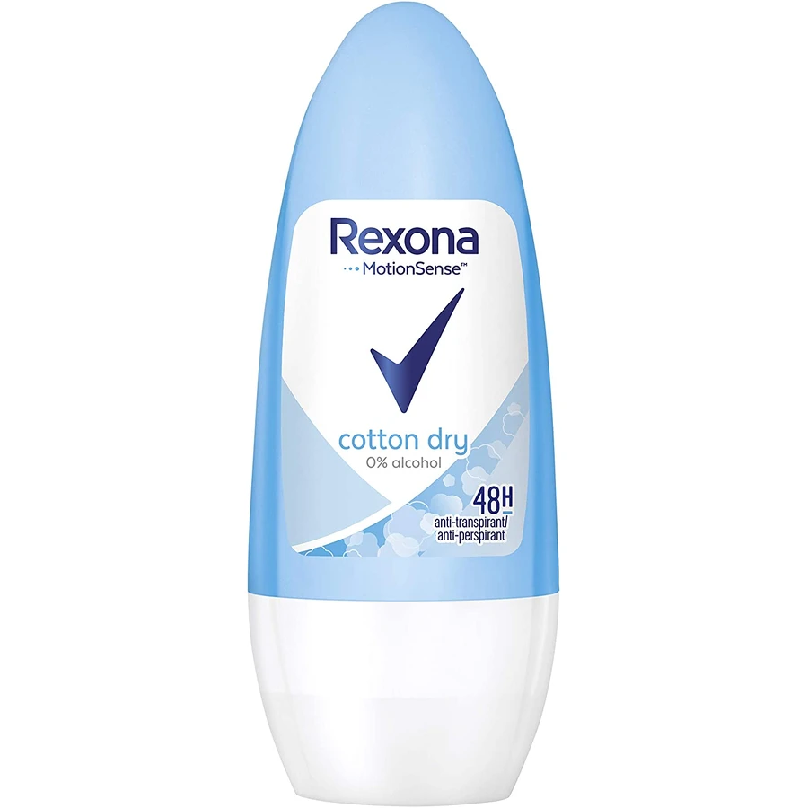 Rexona Cotton Dry, Antitranspirant voor vrouwen, 50ml