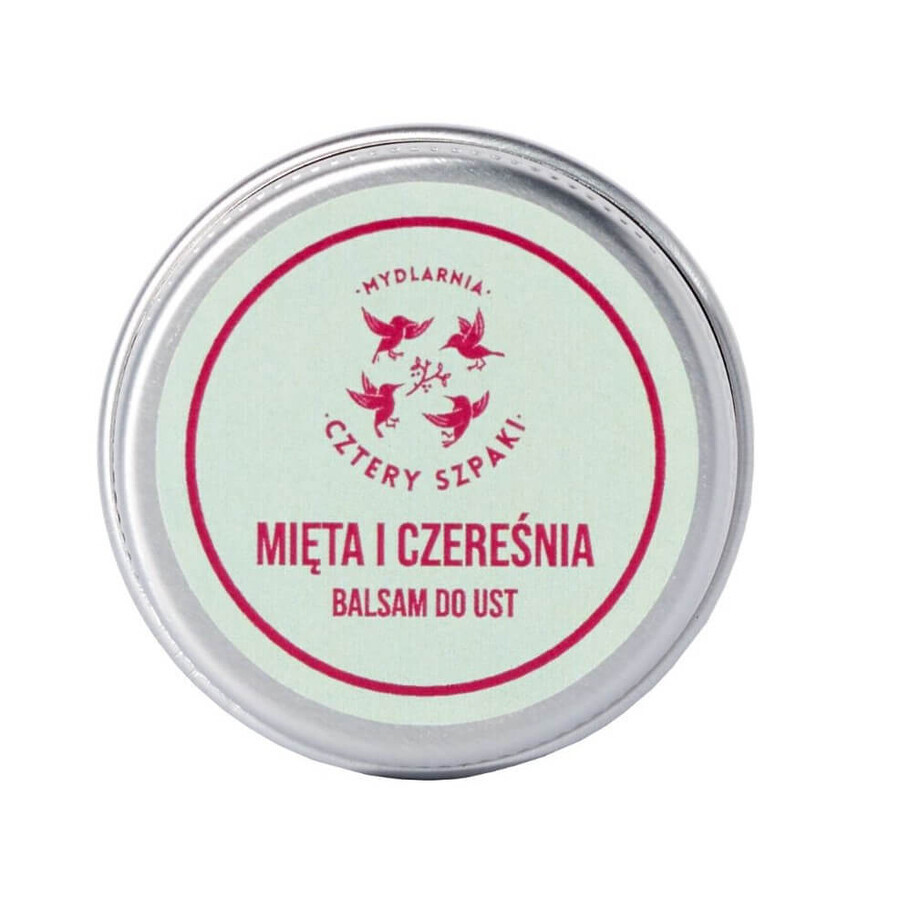 Mydlarnia Cztery Szpaki Lippenbalsem Mita en Kers, 15ml