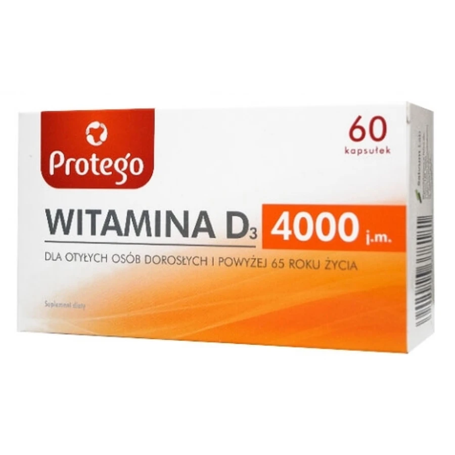 Protego Vitamine D 4000 voor volwassenen 60 capsules