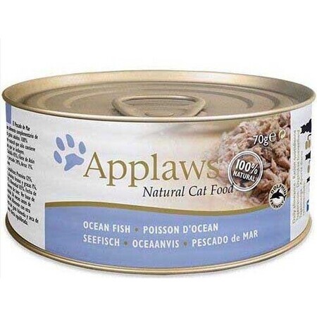 Applaws, Natvoer voor katten, oceaanvis, 70g