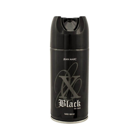 Jean Marc Black Deodorant Spray für Männer, 150ml