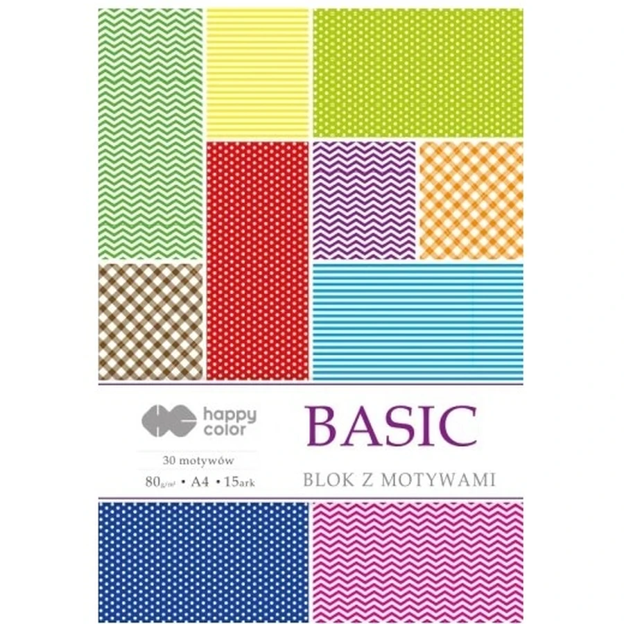 Basis modelblok, 15 vellen