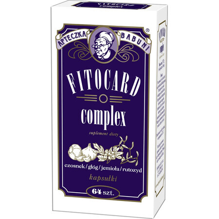 Fitocard complex, 64 capsules