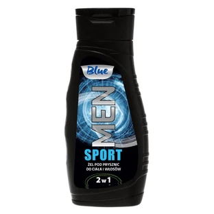 Blue Men, gel doccia sportivo, 300 ml