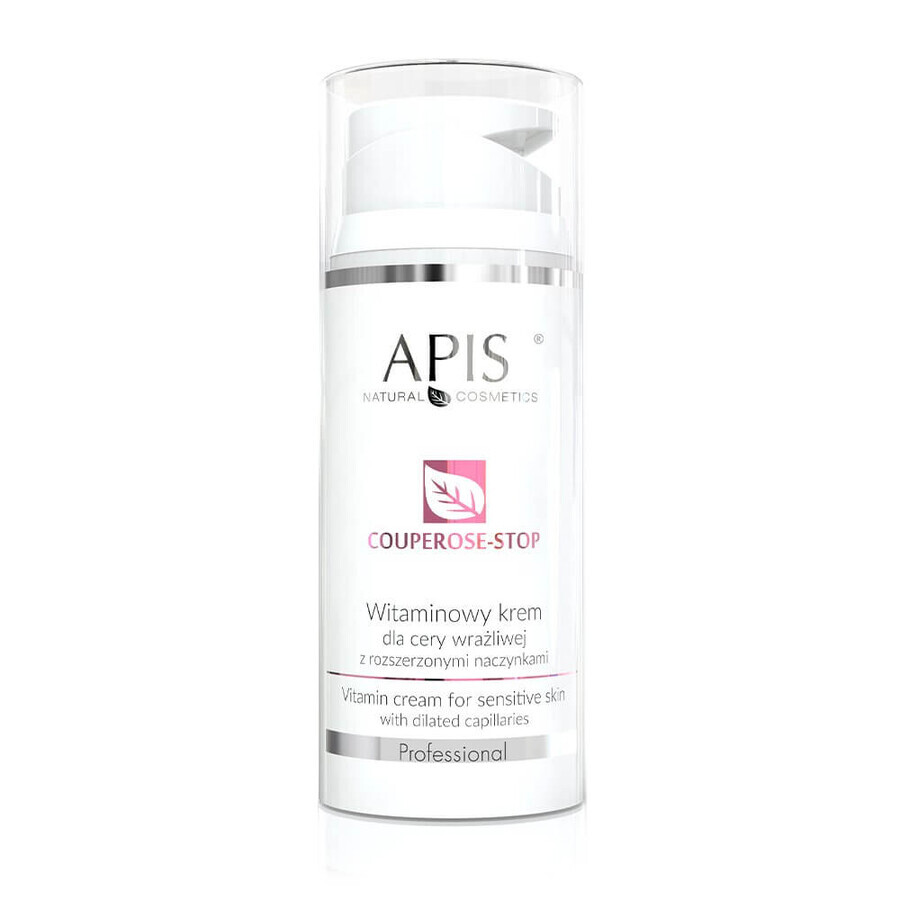 Apis Couperose-Stop Crema vitaminada para la cuperosis y la piel vascular, 100ml