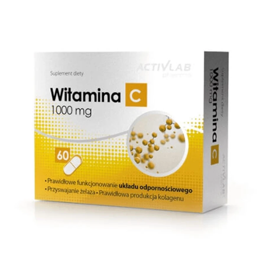 Vitamina C 1000 mg, 60 cápsulas