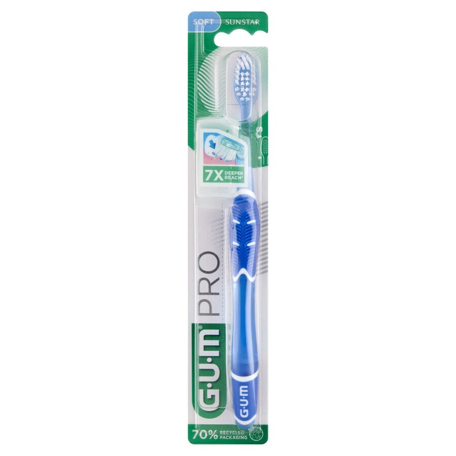 Sunstar GUM Technique Pro, brosse à dents, petite 525, 1 pièce