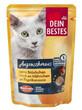 Dein Bestes, Natvoer voor katten, kip in pepersaus, 100 g