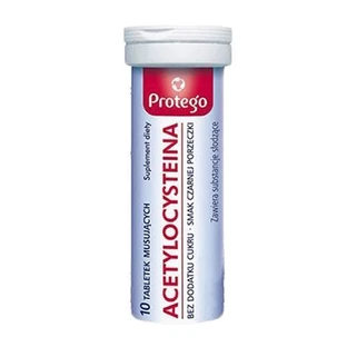 Protego Acetylcysteine, 10 effervescent tablets