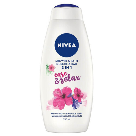 Nivea Care amp; Relax el duș 2in1, 750ml