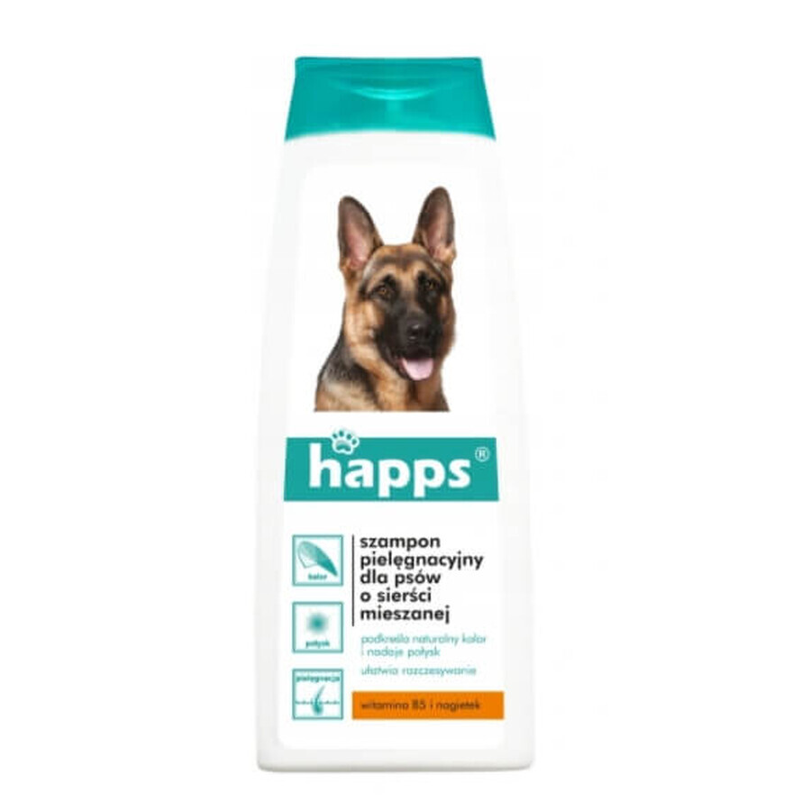 Happs, Shampoo voor honden met gemengde vacht, 200 ml