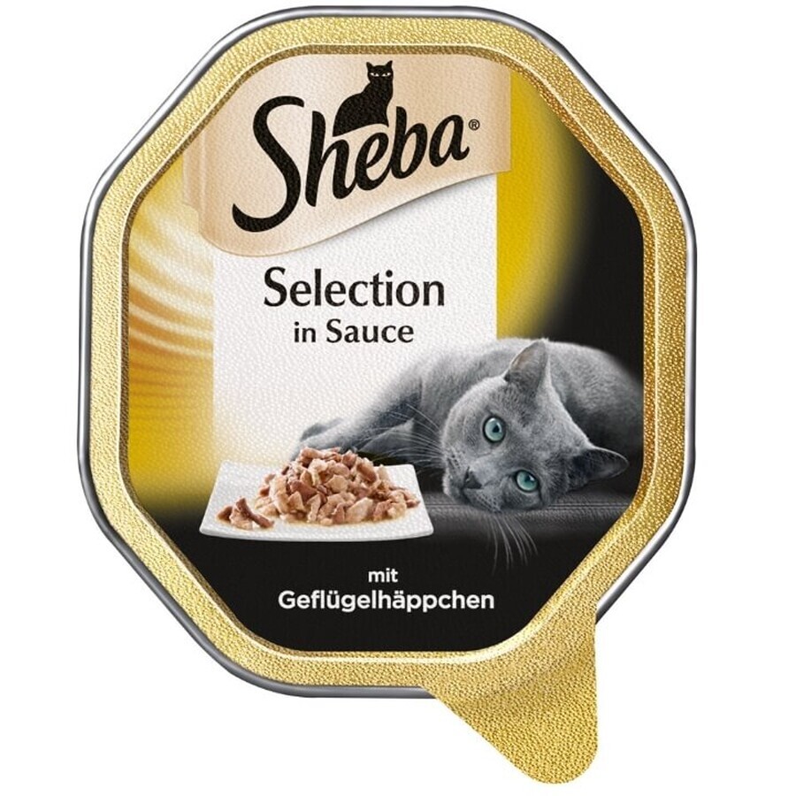 Sheba kattenvoer met gevogeltekaviaar, 85g