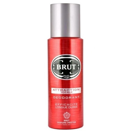 Brut Attraction Total Deodorant Spray, 200ml