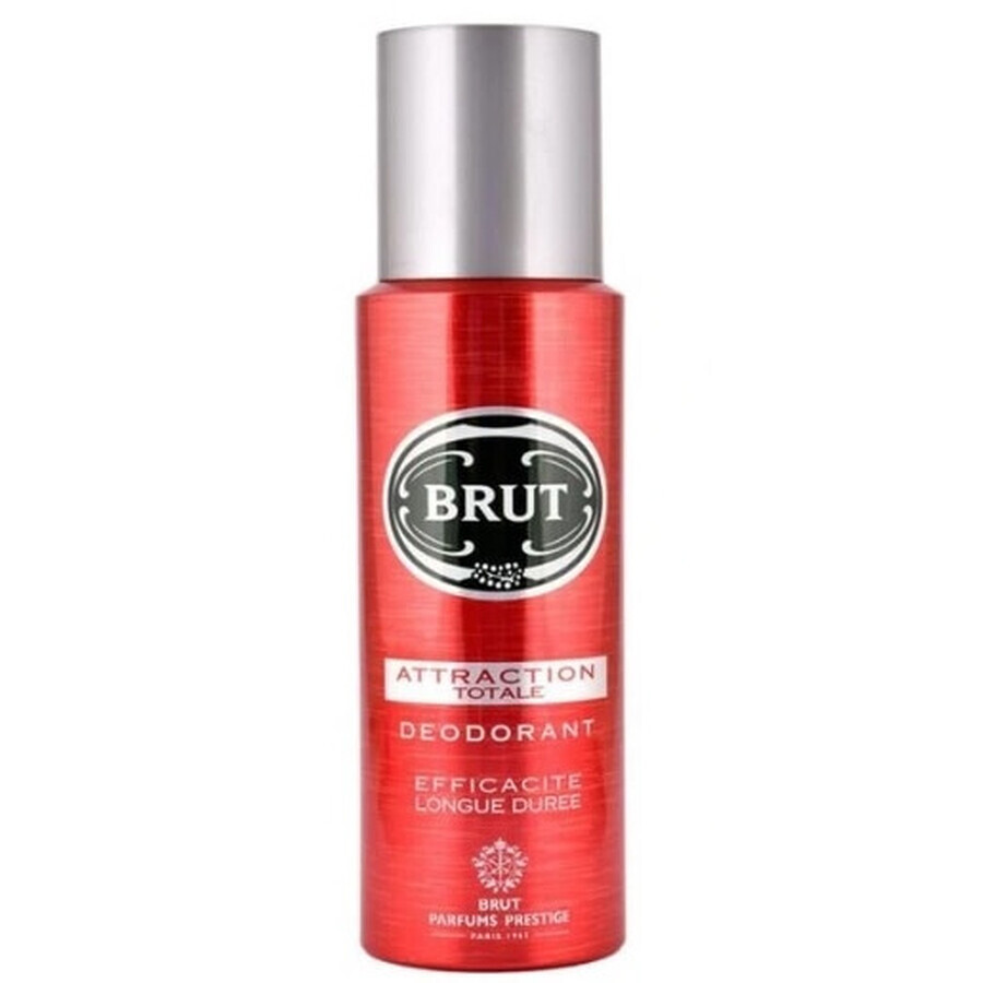 Brut Attraction Total Deodorant Spray, 200ml