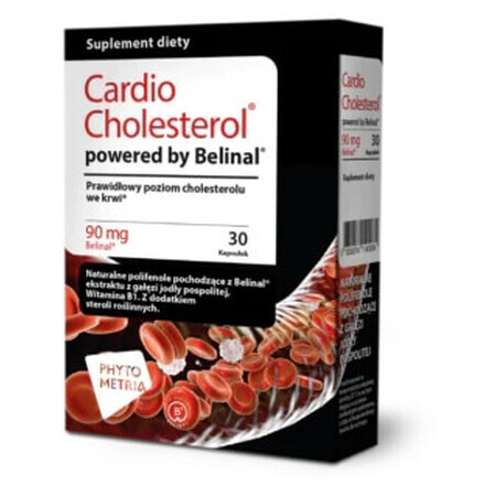 Cardio Cholesterol powered by Belinal, 30 capsules